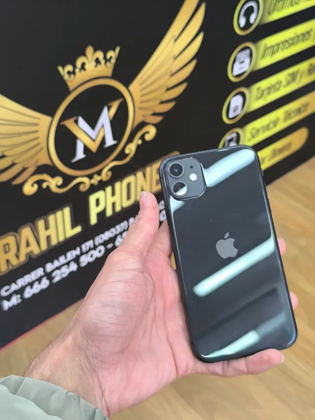 iPhone 11 Nero 100% Batteria