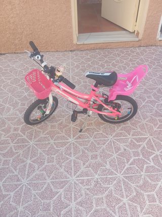 Bicicleta infantil rosa