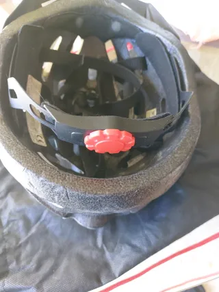 Casco blanco de bicicleta para adulto L/XL