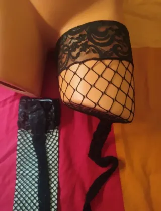 Medias sexy de red  talla grande