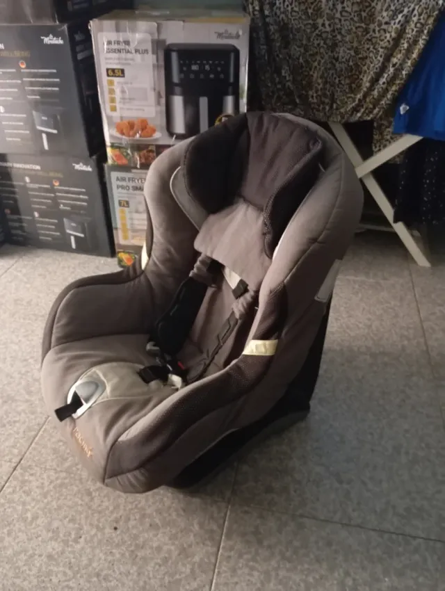 Silla de coche Racing gris