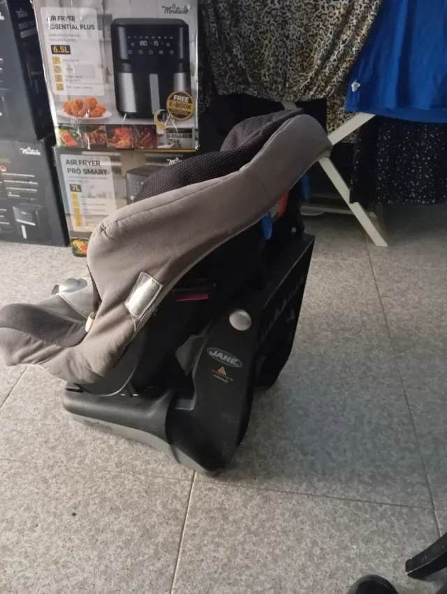 Silla de coche Racing gris