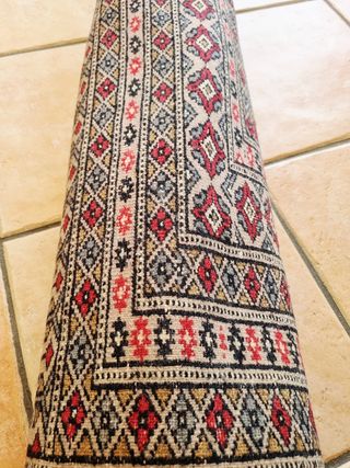 Tappeto persiano annodato a mano in seta seta e la