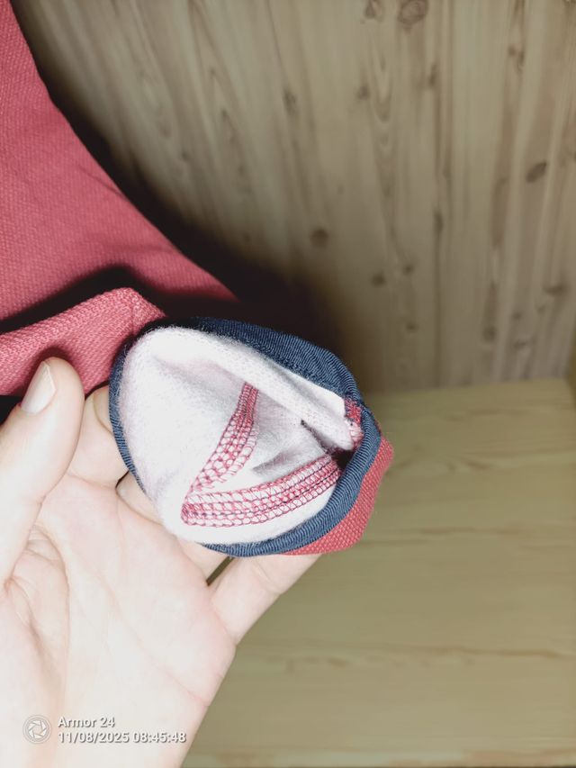 Sudadera Brakeburn Roja Cuello Cremallera