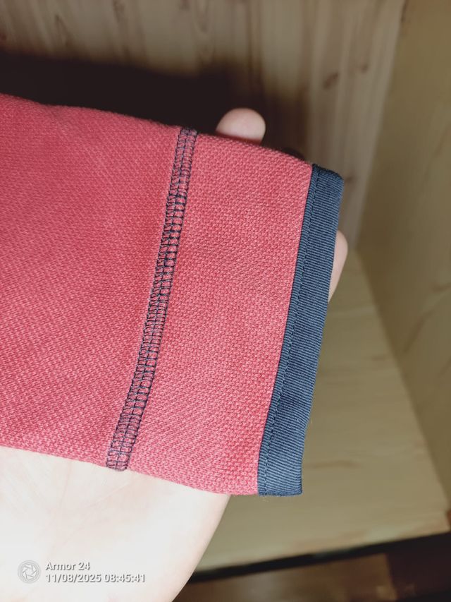 Sudadera Brakeburn Roja Cuello Cremallera