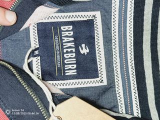 Sudadera Brakeburn Roja Cuello Cremallera