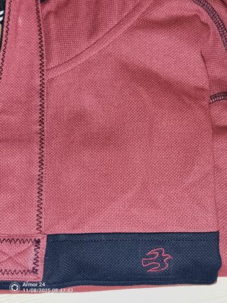 Sudadera Brakeburn Roja Cuello Cremallera