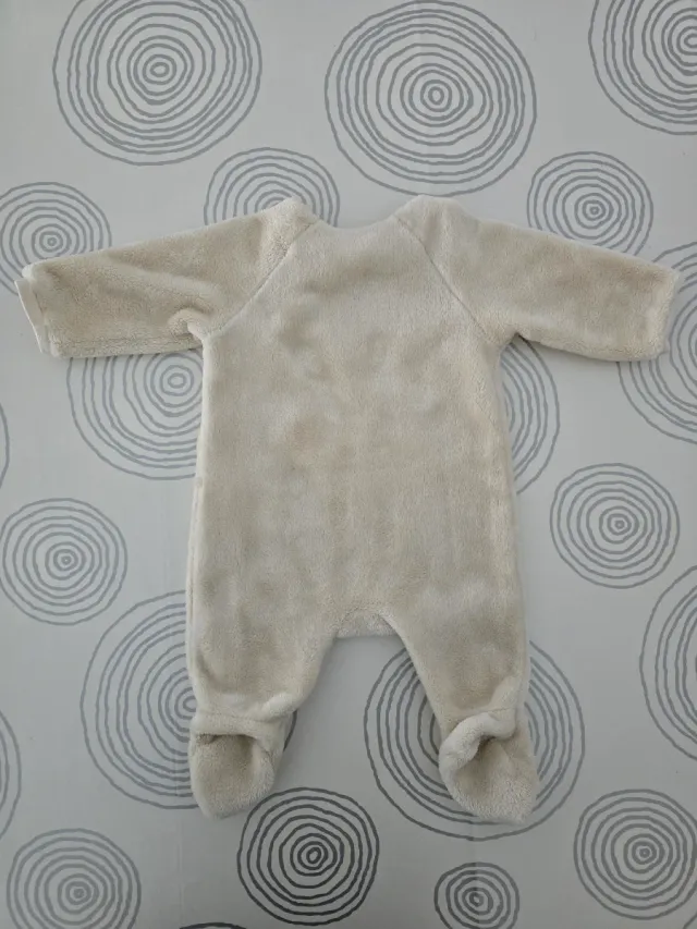 Pelele bebé osito peluche