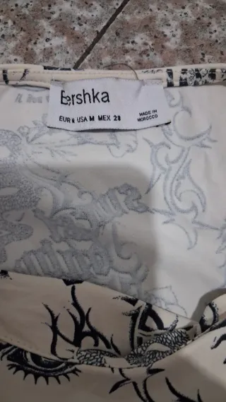 Set canotta a body e pantaloncino fantasia