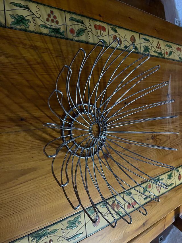 Frutero de acero inoxidable