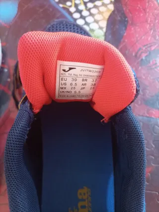 Zapatillas Joma Talla 39 Azul/Rojo