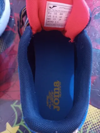 Zapatillas Joma Talla 39 Azul/Rojo