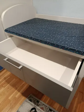 Cómoda cambiador bebé
