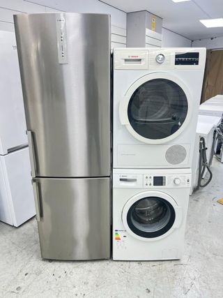 Pack Nevera, Lavadora y Secadora Bosch