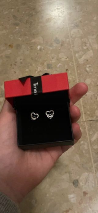 Pendientes Corazón Time Road