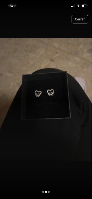 Pendientes Corazón Time Road