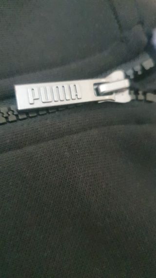 Puma * Felpa invernale con cappuccio full zip Tg L