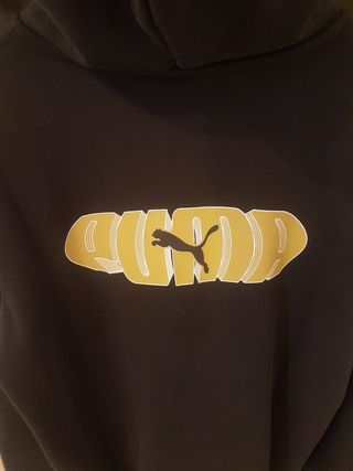 Puma * Felpa invernale con cappuccio full zip Tg L