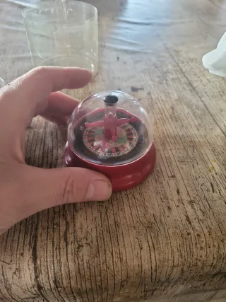 Juego Ruleta Miniatura vintage