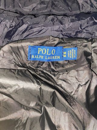 Abrigo Polo Ralph Lauren Negro con Capucha