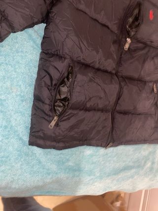 Abrigo Polo Ralph Lauren Negro con Capucha