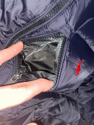 Abrigo Polo Ralph Lauren Negro con Capucha