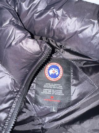 Chaleco Canada Goose Negro