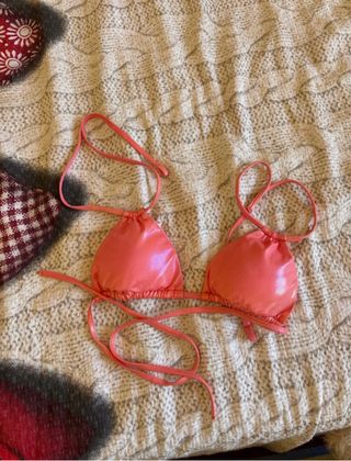 Reggiseno costume arancione/rosa