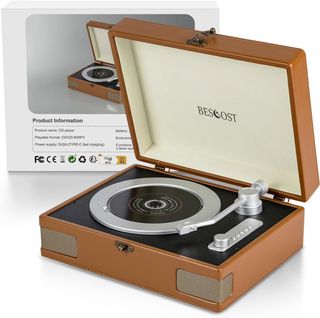 ✨ - BESCOST Lettore CD Portatile per la Casa