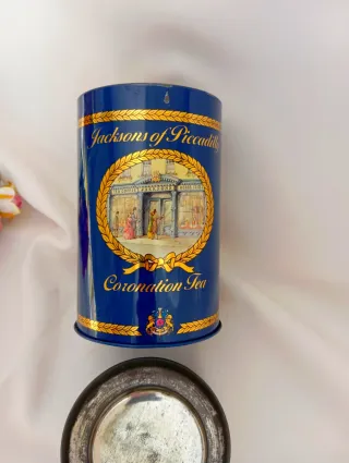 Scatola Latta Vintage Jacksons of Piccadilly