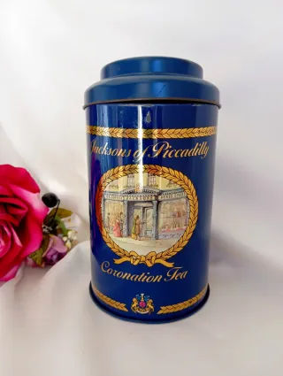 Scatola Latta Vintage Jacksons of Piccadilly