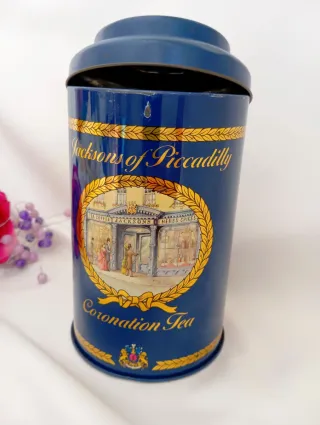 Scatola Latta Vintage Jacksons of Piccadilly