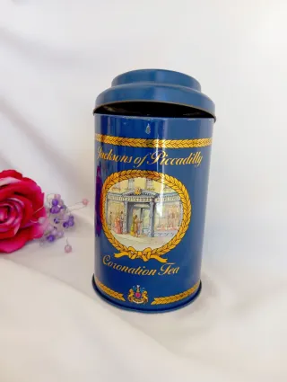 Scatola Latta Vintage Jacksons of Piccadilly