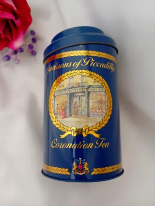 Scatola Latta Vintage Jacksons of Piccadilly