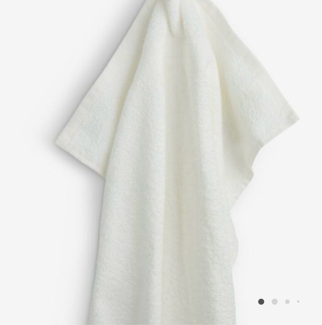 Manta de lana beige con trenzado