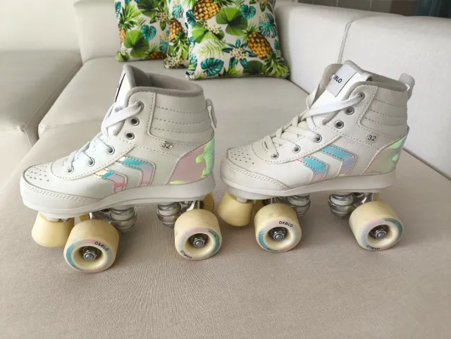 Patines Oxelo 4 Ruedas Talla 32