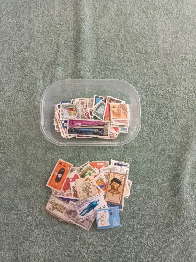 Francobolli usati Germania DDR