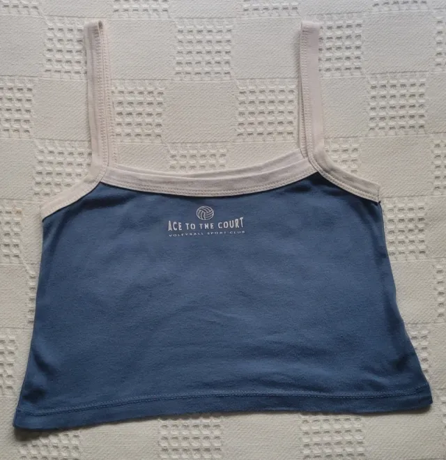 Top corto deportivo Ace to the Court