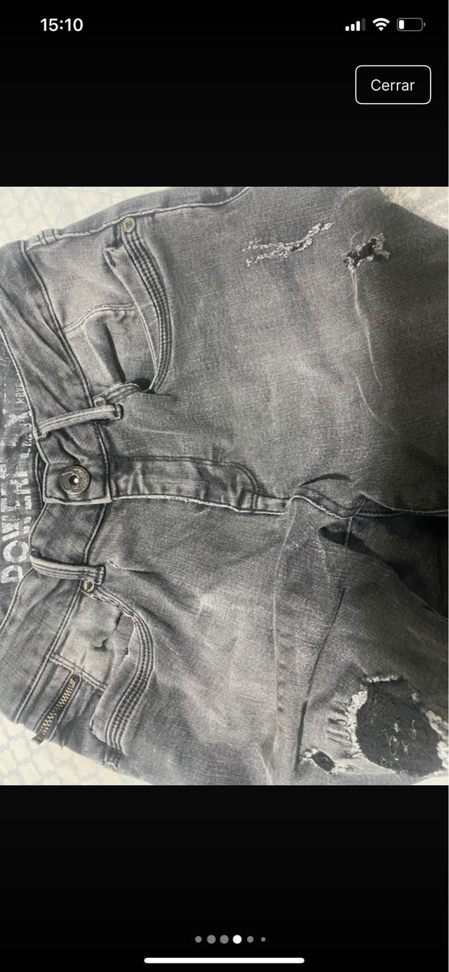 Vaqueros Gabbiano Premium Gris