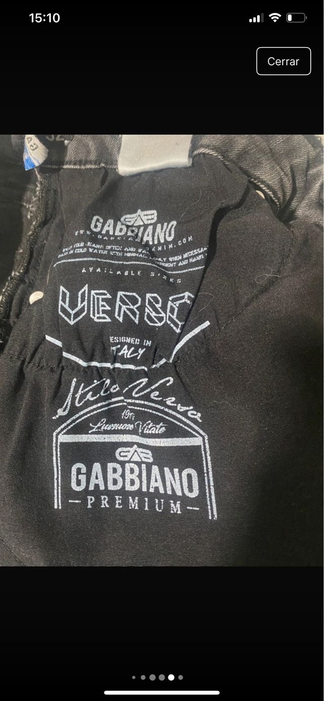 Vaqueros Gabbiano Premium Gris