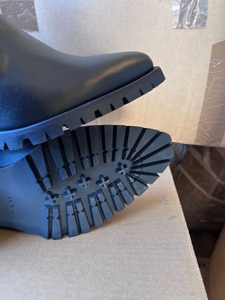 Botas Chelsea Piel Negra Tacón núm 39 y 41