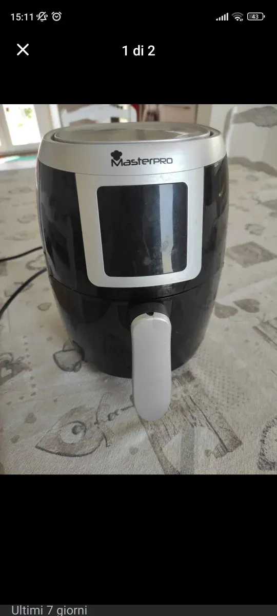Friggitrice ad Aria Masterpro