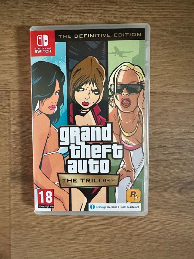 GTA The Trilogy Definitive Edition Switch