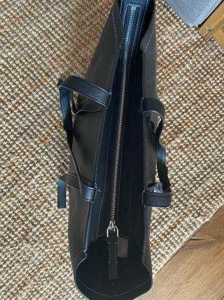 Borsa shopper Calvin Klein similpelle nera