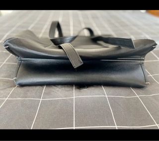 Borsa shopper Calvin Klein similpelle nera