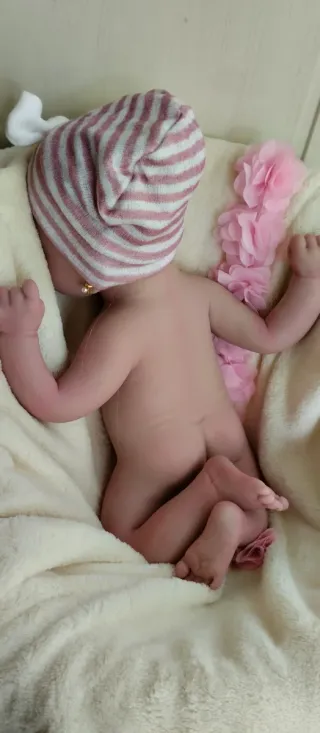 Bebé Reborn Silicona 39cm