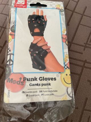 Guantes Punk Smiffy's Carnaval