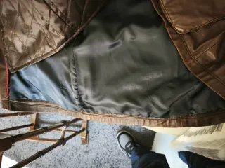 Chaqueta Cuero Carolina Herrera Talla 42