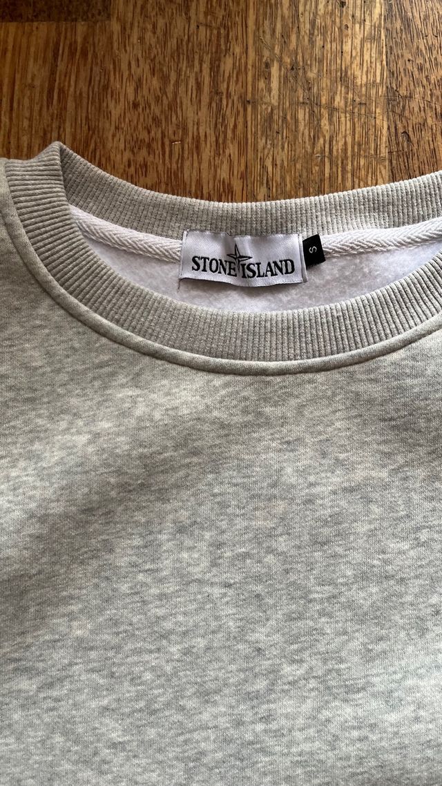 Sudadera Stone Island Gris