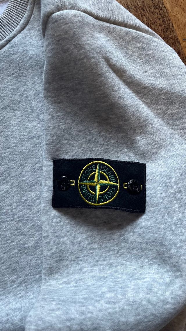Sudadera Stone Island Gris